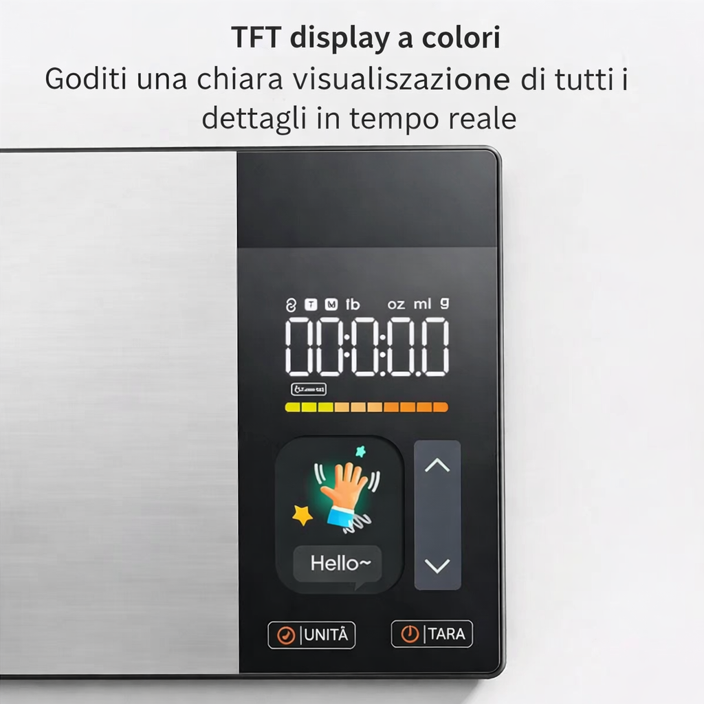 NutriSmart Pro: Intelligente Lebensmittelwaage