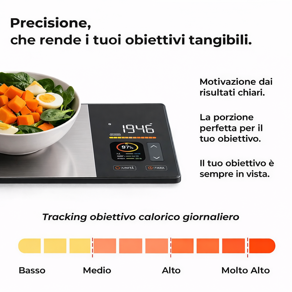 NutriSmart Pro: Intelligente Lebensmittelwaage