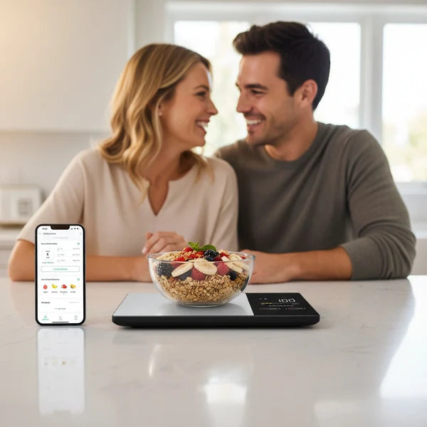 NutriSmart Pro: Intelligente Lebensmittelwaage