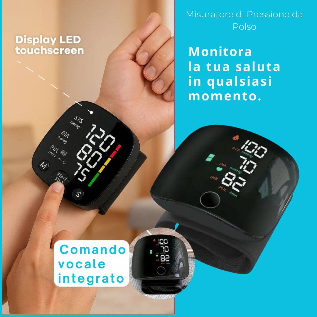 Helmedic™ –  Misuratore di Pressione da Polso