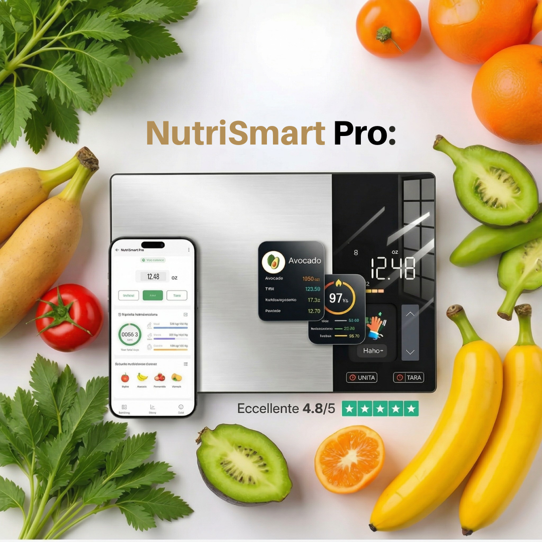 NutriSmart Pro: Intelligente Lebensmittelwaage
