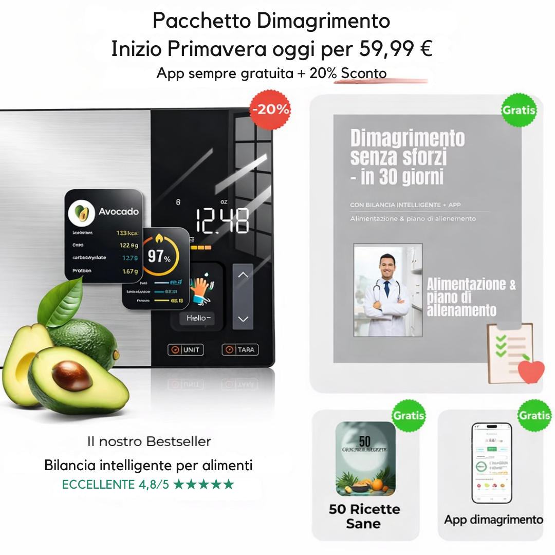 NutriSmart Pro: Intelligente Lebensmittelwaage